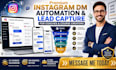 create instagram dm automation and lead capture for coaches