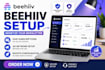 setup beehiiv paid subscriptions ad network and monetization
