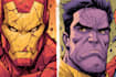 comic book illustration with comic book