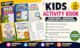 design kid activities book, puzzle book, workbook, and amazon kdp interior