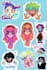 draw you a custom sticker sheet