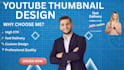 design viral  and cash cow youtube thumbnails