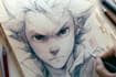 sketch custom anime character