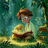 do a childrens book series with magical art
