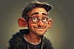 draw funny cartoon character caricature portrait
