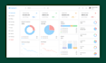 design modern saas dashboard and admin panel UI UX in figma