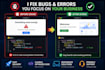 fix python HTML CSS javascript  bugs professionally