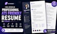 design an ats friendly resume in figma