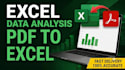 do excel data cleaning, data analysis, pivot tables