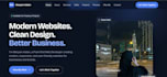 build a modern responsive landing page using HTML CSS