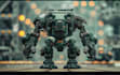draw custom mecha robot