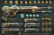 create weapon design and illustration
