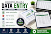 do accurate data entry, excel, copy paste and PDF conversion
