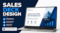 design a professional sales deck and presentation