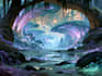draw a fantasy landscape