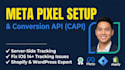 setup meta fb pixel conversion api server side tracking shopify wordpress