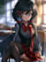 anime character an illustration and anime character