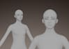 create a semi realistic character