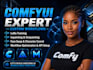 build custom comfyui workflows for ai ar ai video and runpod