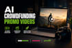 create cinematic ai crowdfunding kickstarter fundraising video