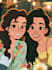 do a cartoon portrait in disney cartoon
