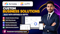 build custom airtable and softr business solutions