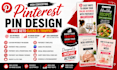 pinterest pin design social media manager canva graphics