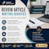 write a medical and scientific review articles