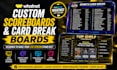 design custom whatnot scoreboards and card break boards for live streams