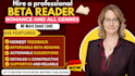 beta read critique, romance beta reader, beta reader fantasy, alpha beta reader
