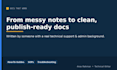write technical documentation, guides and help articles