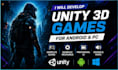 create a mobile game in unity