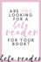 be your honest beta reader and book critic