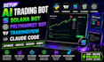 setup ai trading bot solana bot polymarket bot tradingview claude code