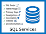 create mysql database design and sql queries