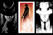 create noir horror and dark comic book illustrations
