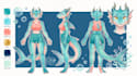 make a fursona ref sheet, furry reference sheet, anthro ref sheet