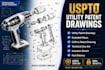 draw utility patent invention sketch exploded view cad technical drawings