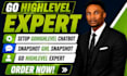 setup gohighlevel chatbot, snapshot ghl snapshot, go highlevel expert