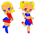 design a personalized chibi character illustration