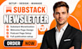 setup substack publication management substack newsletter manage substack posts