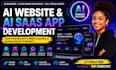 ai website development ai software developer ai website, ai sass app, ai web app