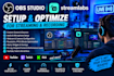 setup and optimize obs streamlabs for professional streaming and recording
