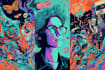 stunning illustration psychedelic, lifestyle, surrealism