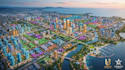 create urban planning map, zoning map and master plan illustration