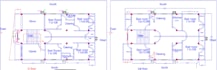 do professional autocad 2d drafting, floor plans