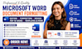 microsoft word document formatting paperback kindle book ms word document design