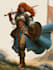 draw dnd character art and dnd character