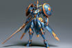 make a mecha robot gundam