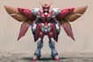 create a mecha robot gundam